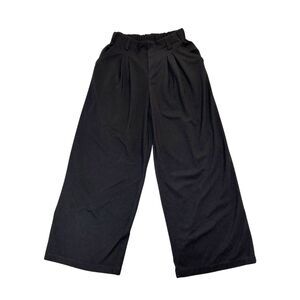 Halara Flex High Waisted Straight Leg Micro Waffle Work Pants Pockets Size M